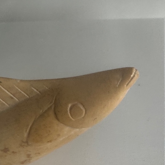 Artisan Vintage Tan Fish Figurine - Picture 9 of 11
